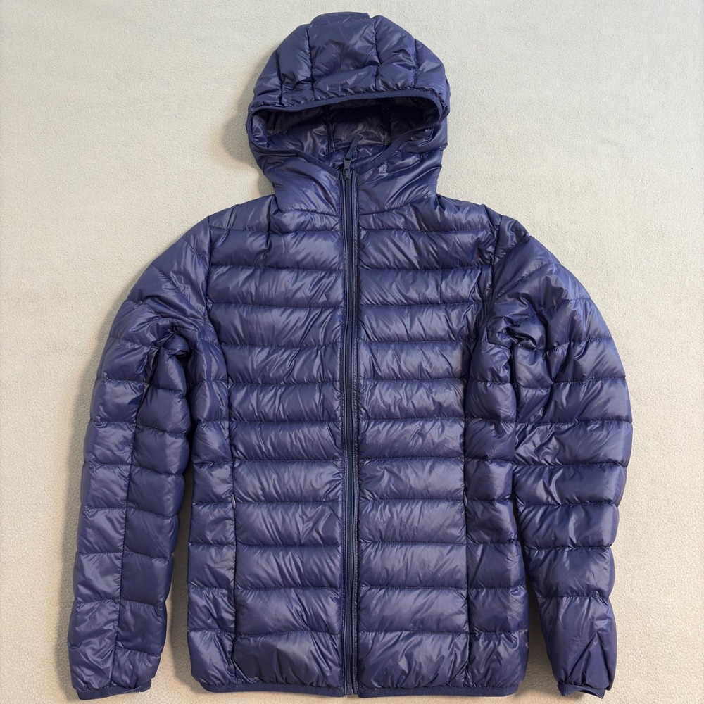 Wantdo XS Women's Puffer Jacket Lightweight Packable Hooded Coat Duck Down